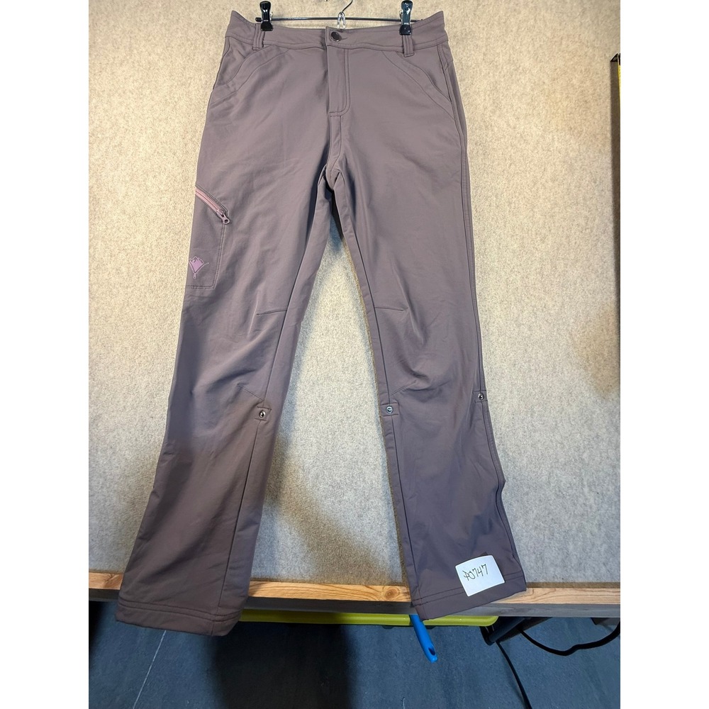 SheFly Go-There Hiking Pants Mauve GREY Outdoor Trousers Womens Size 8